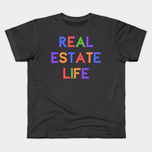 REAL ESTATE LIFE Kids T-Shirt